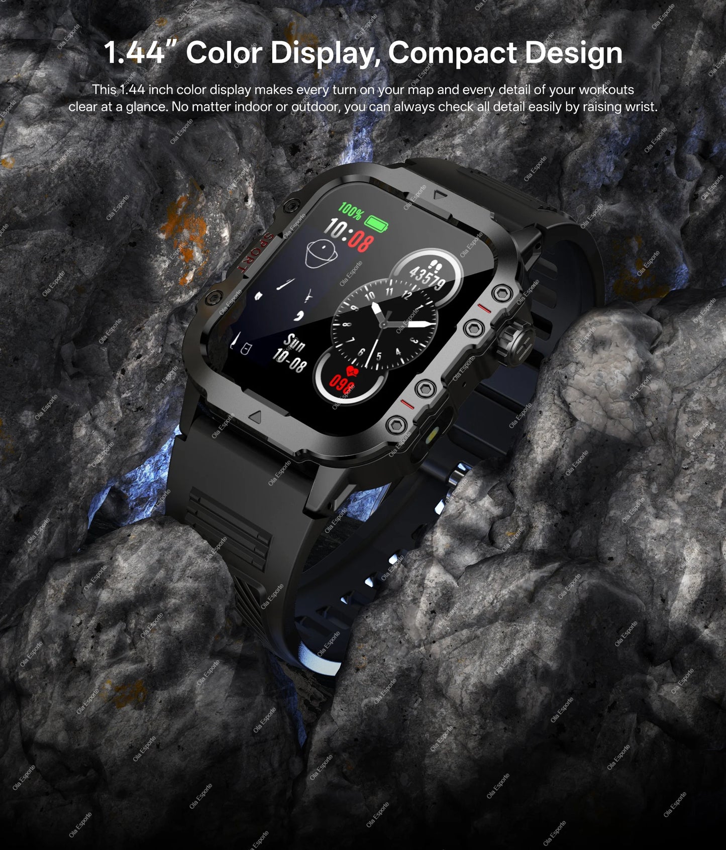 Ultieme Outdoor Smartwatch – Klaar voor Elk Avontuur!
