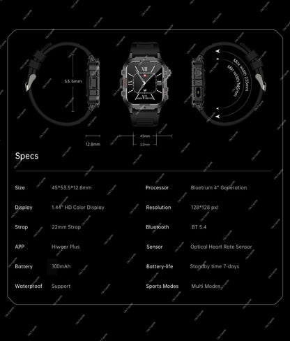 Ultieme Outdoor Smartwatch – Klaar voor Elk Avontuur!