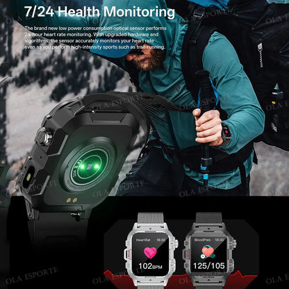 Ultieme Outdoor Smartwatch – Klaar voor Elk Avontuur!
